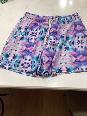 Two Left Feet-Dye Pastel Drawstring Swimtrunks